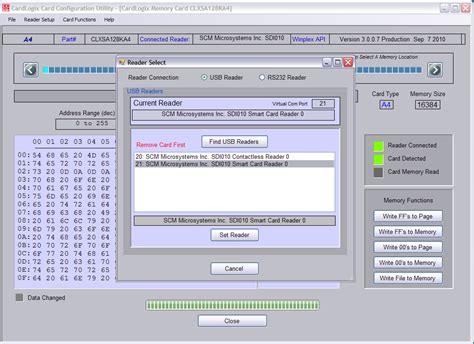 mifare card formatting software download